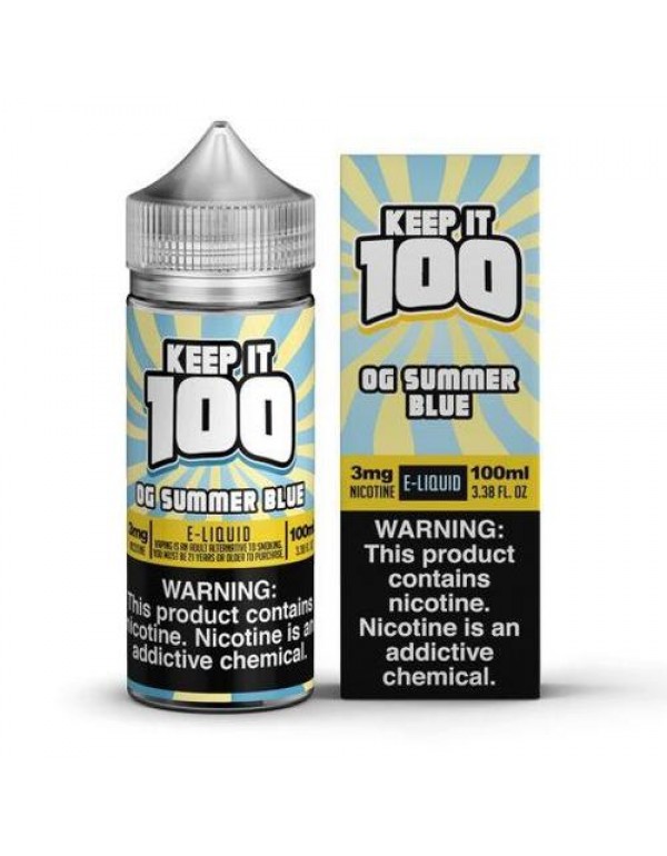 Keep it 100 OG Summer Blue (Blue Slushie Lemonade)...