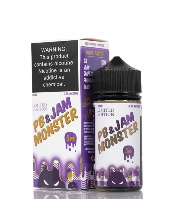 Jam Monster PB & Jam Grape 100mL