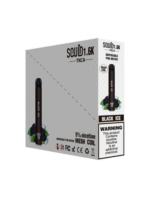 Squid 1.6K Disposable Vape Device - 10PK