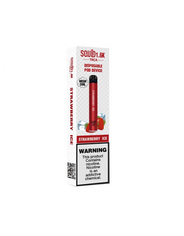 Squid 1.6K Disposable Vape Device - 10PK