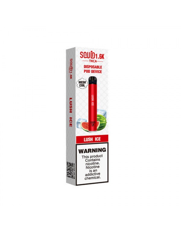 Squid 1.6K Disposable Vape Device - 10PK