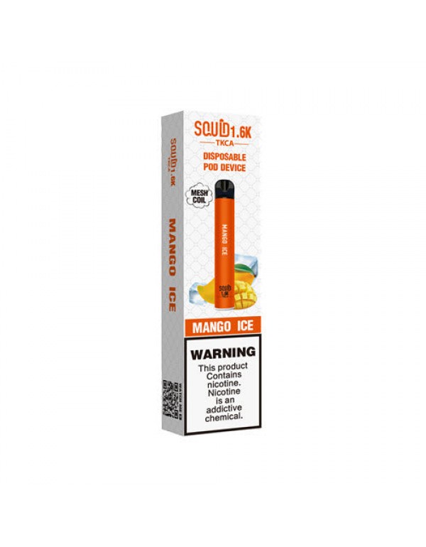 Squid 1.6K Disposable Vape Device - 10PK