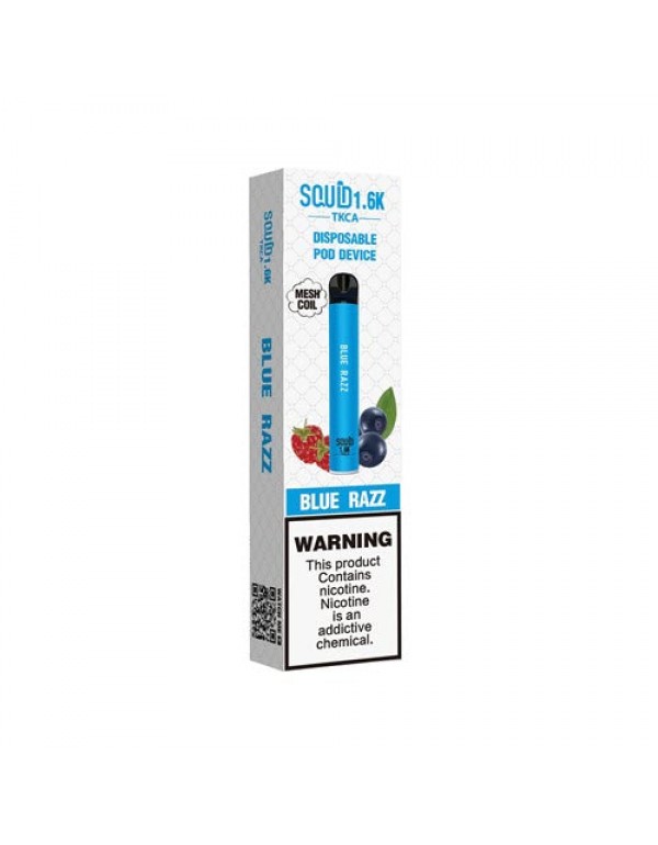 Squid 1.6K Disposable Vape Device - 3PK