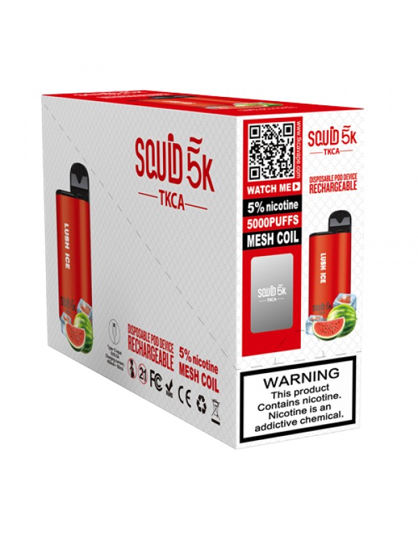 Squid 5K Disposable Vape Device - 10PK