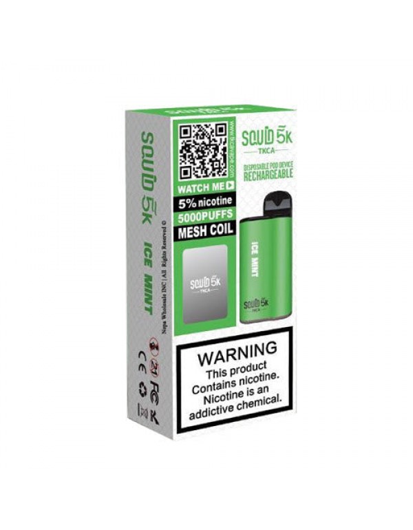 Squid 5K Disposable Vape Device - 6PK