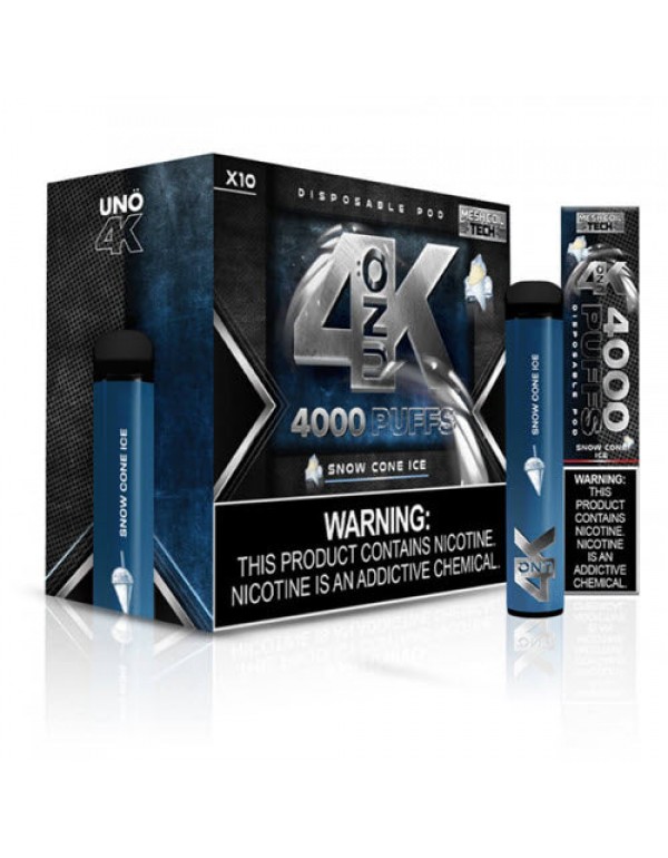 Uno 4K Disposable Vape Device - 10PK