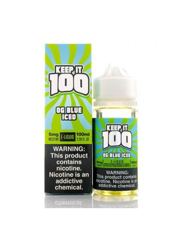 Keep it 100 OG Blue Iced (formerly Blue Slushie IC...