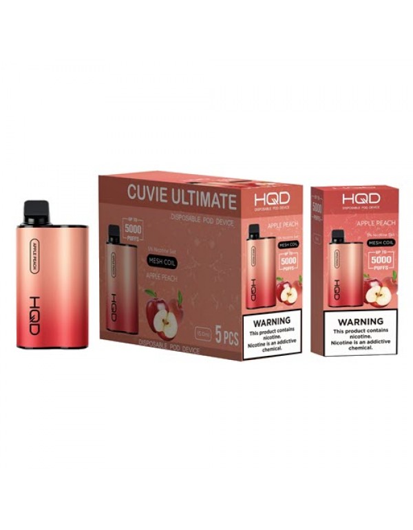 HQD Cuvie ULTIMATE Disposable Vape Device - 10PK