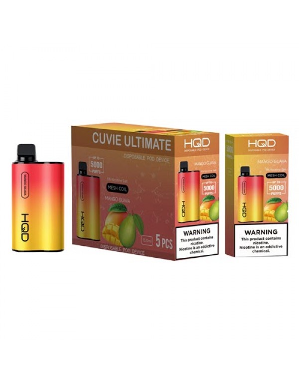 HQD Cuvie ULTIMATE Disposable Vape Device - 10PK