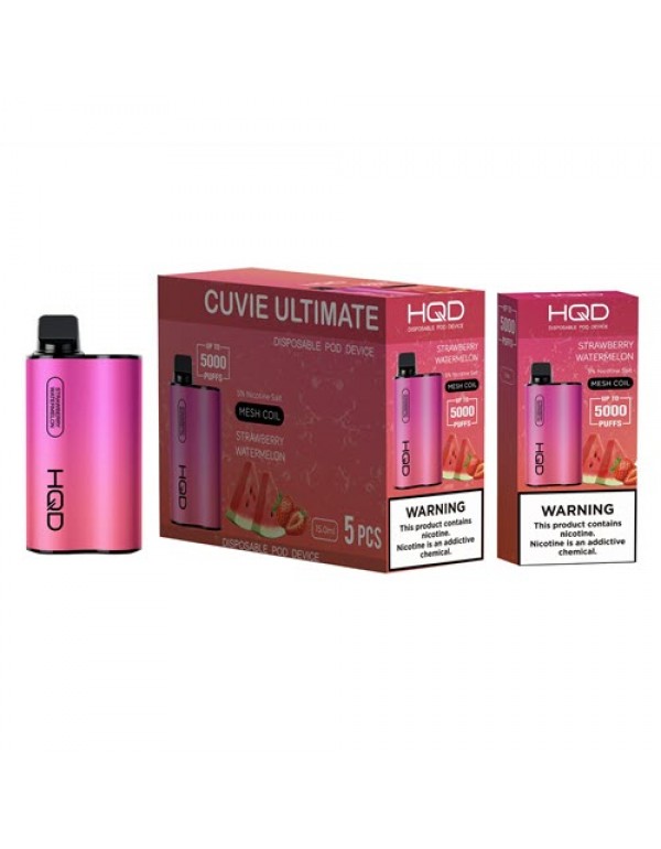 HQD Cuvie ULTIMATE Disposable Vape Device - 10PK