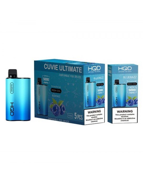 HQD Cuvie ULTIMATE Disposable Vape Device - 10PK