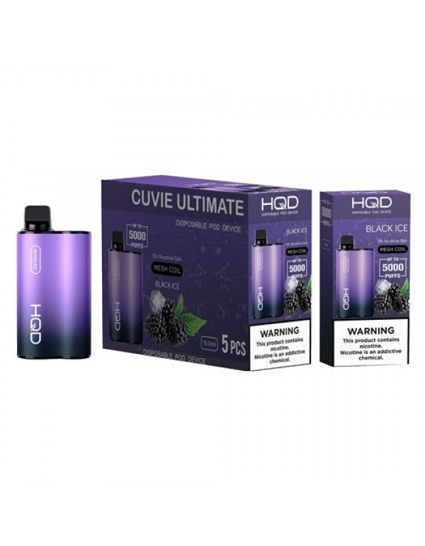 HQD Cuvie ULTIMATE Disposable Vape Device - 10PK