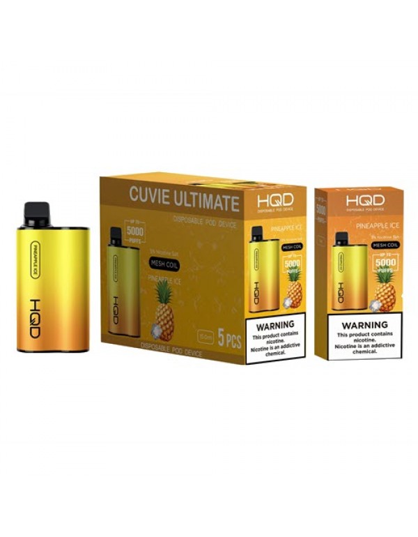 HQD Cuvie ULTIMATE Disposable Vape Device - 10PK