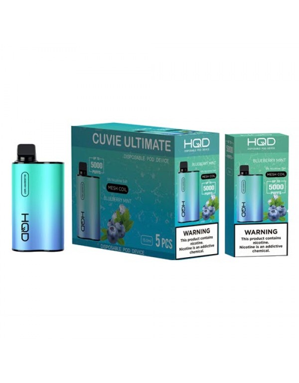 HQD Cuvie ULTIMATE Disposable Vape Device - 10PK