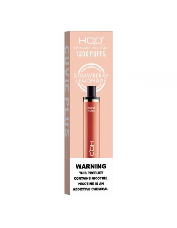 HQD Cuvie Plus Disposable Vape Device - 3PK