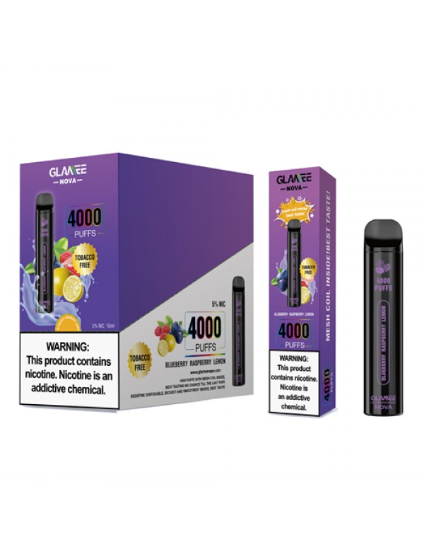 Glamee Nova Tobacco Free Disposable Vape Device - 10PK