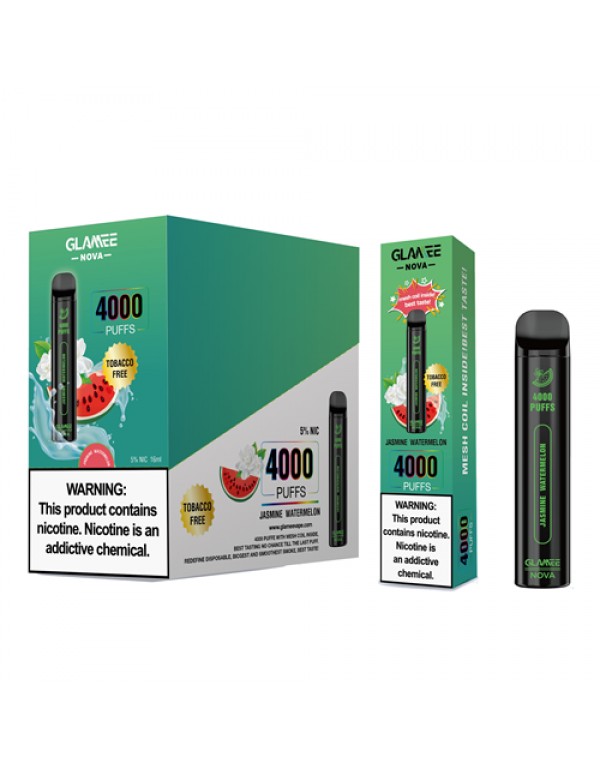 Glamee Nova Tobacco Free Disposable Vape Device - 10PK