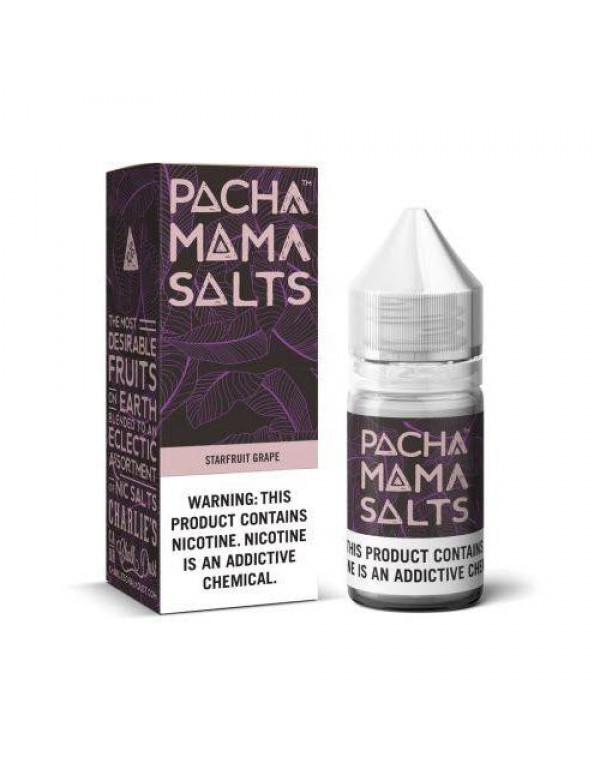 Pachamama Salts Starfruit Grape 30mL