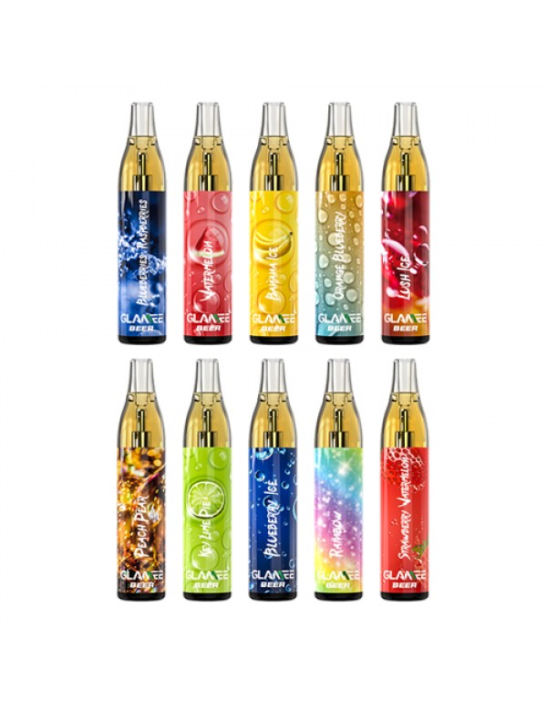 Glamee Beer Disposable Vape Device - 10PK