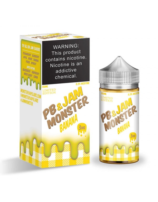 Jam Monster PB & Jam Banana 100mL