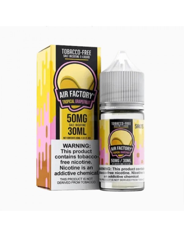 Air Factory Tropical Grapefruit Salts Tobacco Free...