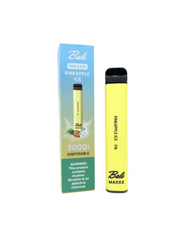 Bali MAXXX Disposable Vape Device - 3PK